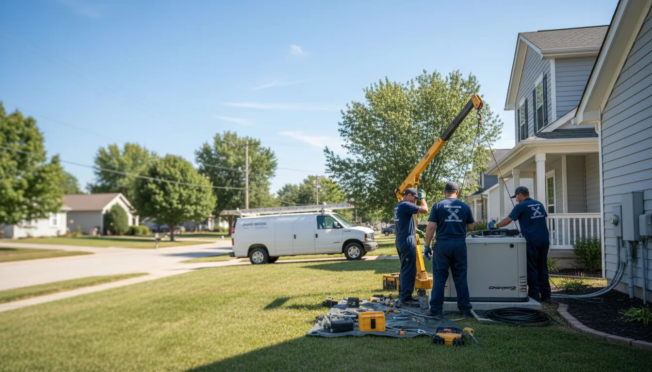 Generator Installation in Auburn, IN near me